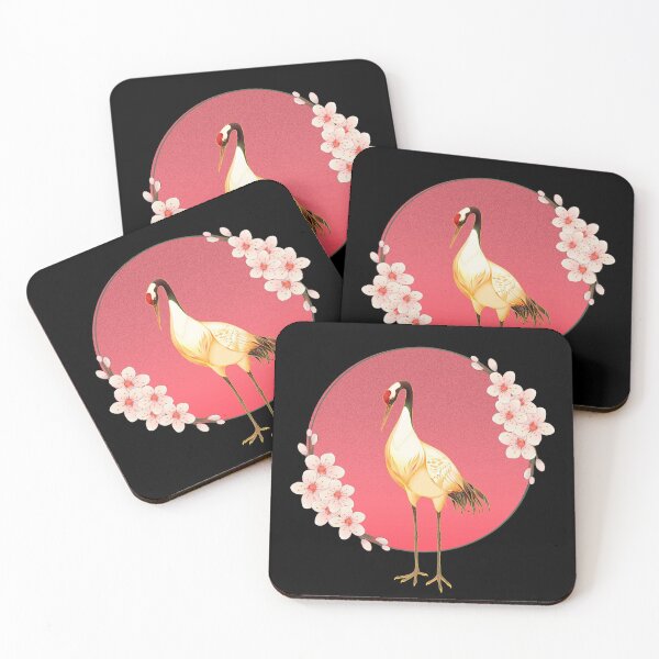 Item preview, Crane In Sunset designed and sold by syarifahrasul.