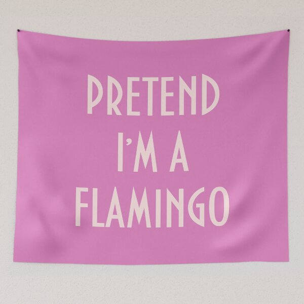 Item preview, I'm A Flamingo Cute Pink Letters Text Funny Halloween Costume designed and sold by alenaz.