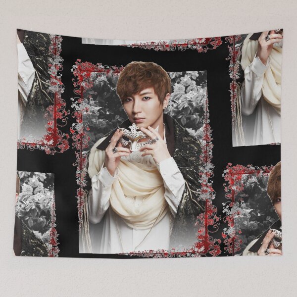Item preview, Park Jeongsu Super Junior Leeteuk Korean Kpop Floral Design designed and sold by Piosenka Art.