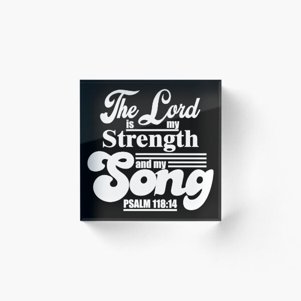 Item preview, The Lord is my Strength and my Song - Christian Classic t-shirt designed and sold by ZYAClothingLine.