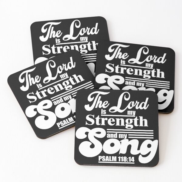 Item preview, The Lord is my Strength and my Song - Christian Classic t-shirt designed and sold by ZYAClothingLine.