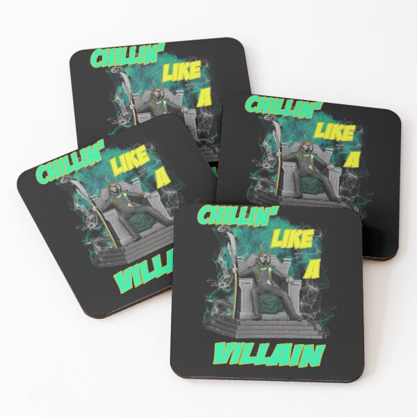 Item preview, Croki Chillin' Like A Villain designed and sold by Sticker-Tee.