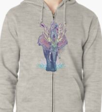 Spirit Animal - Elephant Zipped Hoodie