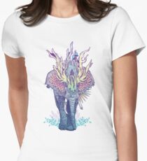 Geisttier - Elefant Tailliertes T-Shirt