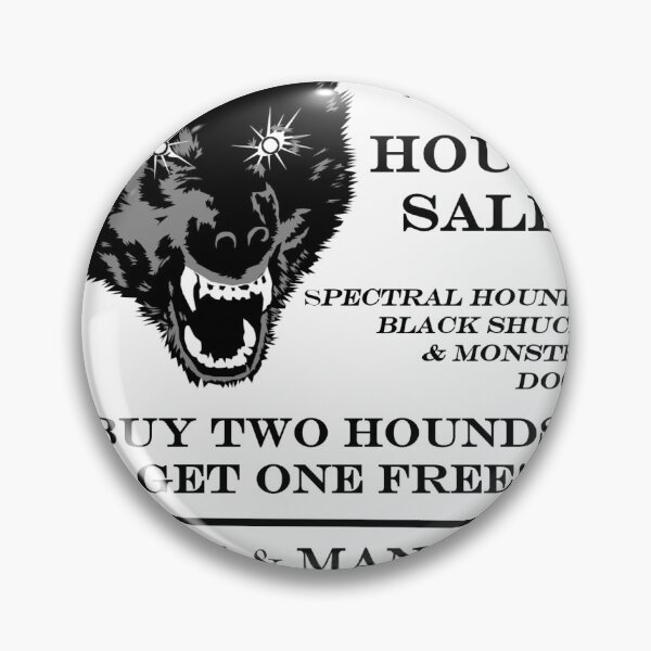 Item preview, Hounded - Hound of the Baskervilles mock advert designed and sold by MrAshdown.