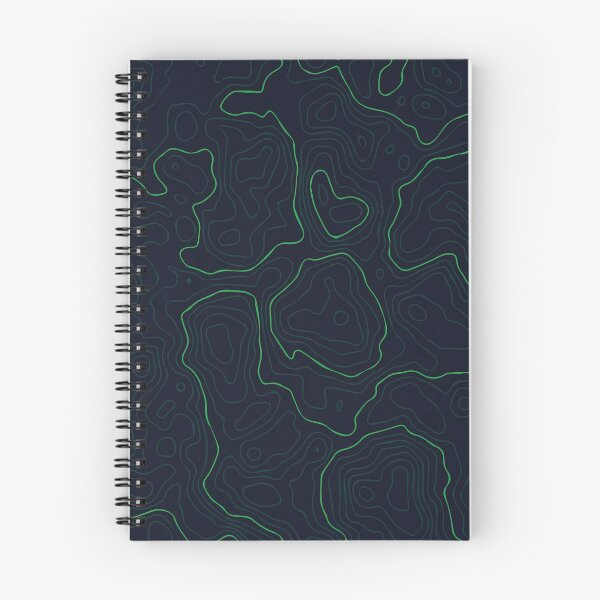 Item preview, Green Topographic Lines designed and sold by LeonardCooray.