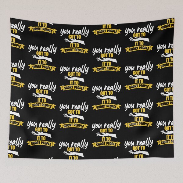 Item preview, You really got to hand it to short people... designed and sold by Sticker Up.