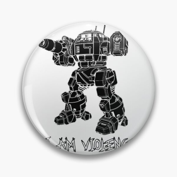 Aperçu de l'œuvre Je suis la violence UrbanMech créée et vendue par JoelTillslay.