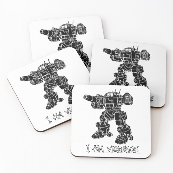 Item preview, I am Violence UrbanMech designed and sold by JoelTillslay.