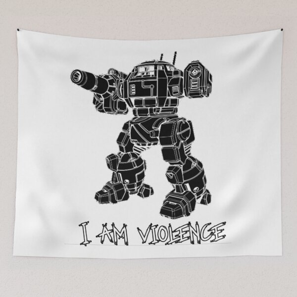 Item preview, I am Violence UrbanMech designed and sold by JoelTillslay.
