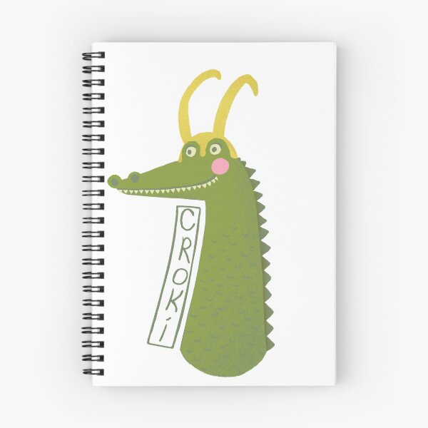 Item preview, Croki, loki, alligators illustration designed and sold by axopie.