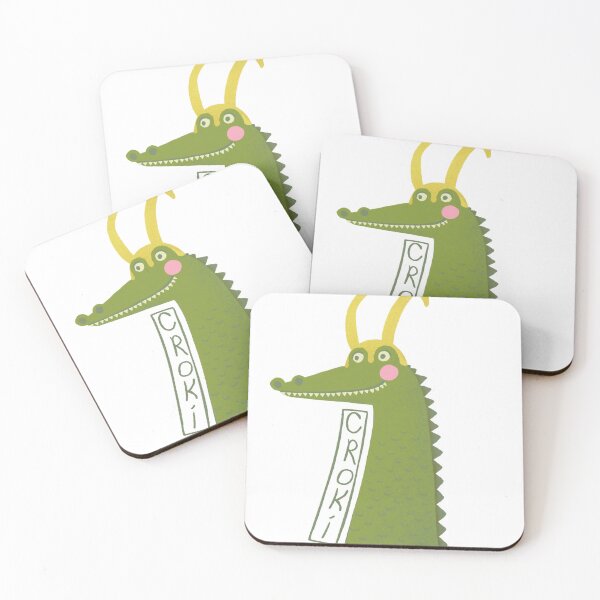 Item preview, Croki, loki, alligators illustration designed and sold by axopie.