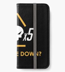 Vinilo o funda para iPhone Compañero de equipo abajo?