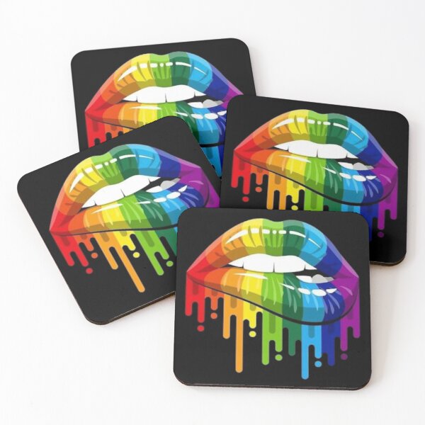 Item preview, Rainbow lips designed and sold by 3leggeddogg.