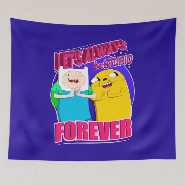Item preview, Finn & Jake - Let's Be Stupid designed and sold by Dmitrii Legoshin.