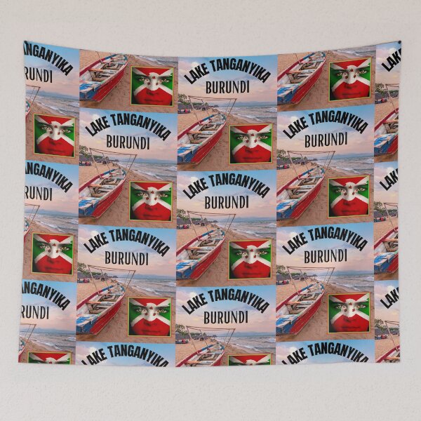 Item preview, Flag Of Burundi designed and sold by WoodburyLake.