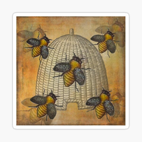 Telling The Bees Sticker
