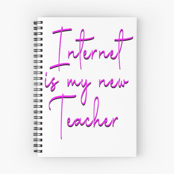 Item preview, Internet is my new teacher designed and sold by Nikmay Design.