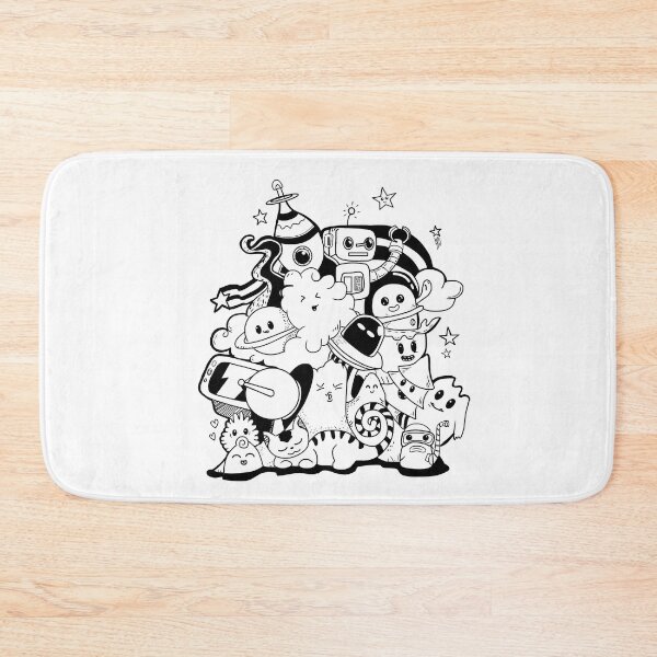 Item preview, Robotics cute doodle characters designed and sold by Dhruthi Shetty.