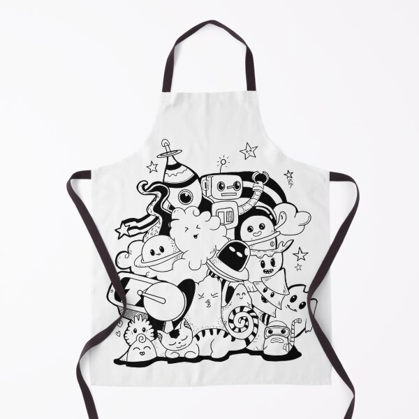 Item preview, Robotics cute doodle characters designed and sold by Dhruthi Shetty.