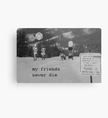 Odesza (my friends never die) Metal Print
