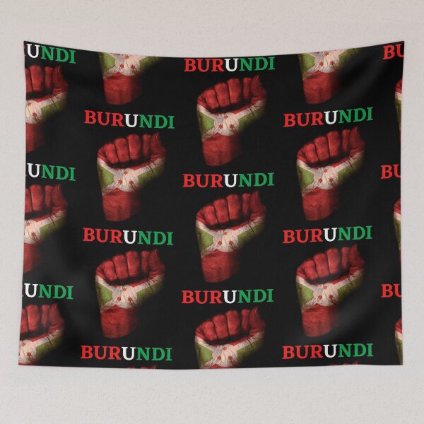 Item preview, Flag Of Burundi designed and sold by WoodburyLake.