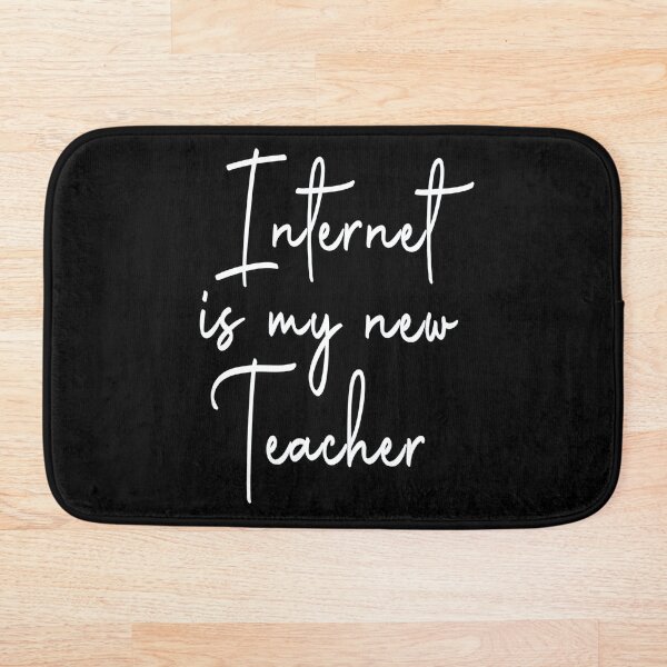 Aperçu de l'œuvre Internet est mon nouveau professeur 2 créée et vendue par Nikmay Design.