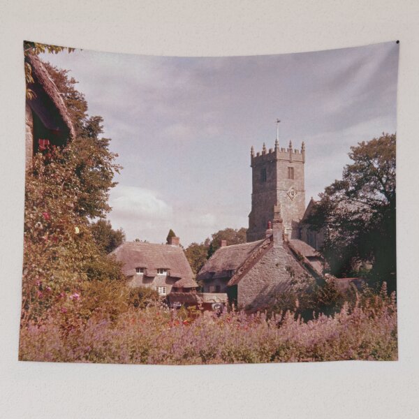 Artikelvorschau, Godshill Village Isle of White 1957 entworfen und verkauft von Bygone Images.