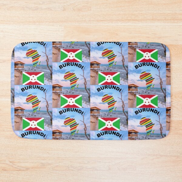 Item preview, Flag Of Burundi designed and sold by WoodburyLake.