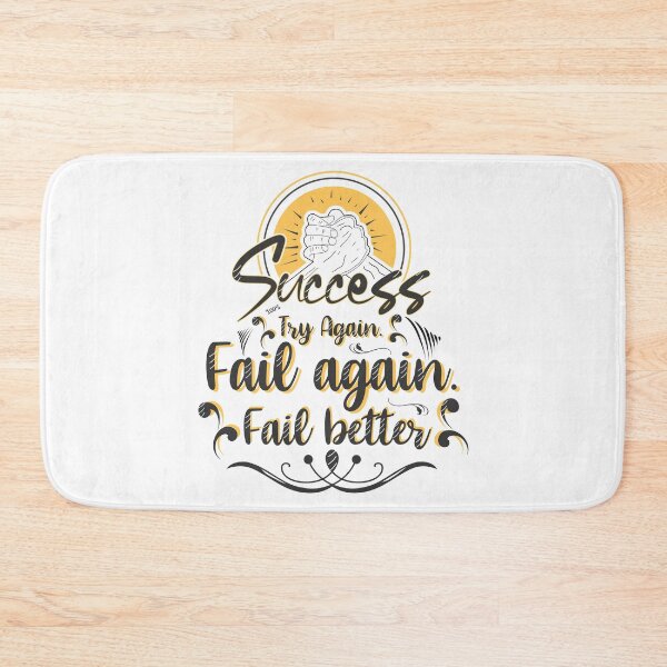 Item preview, Success try again fail better designed and sold by Rima Amin.
