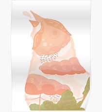 Surreal Bird Poster