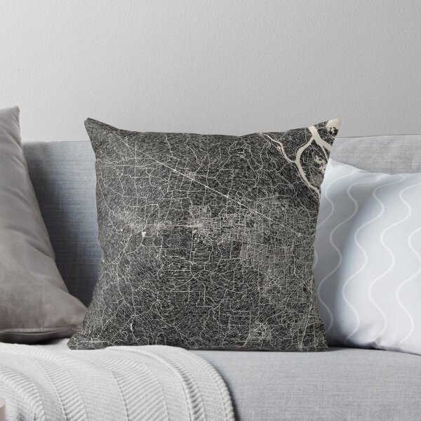 Item preview, Hillsboro map Oregon Ink lines designed and sold by InkMaps.