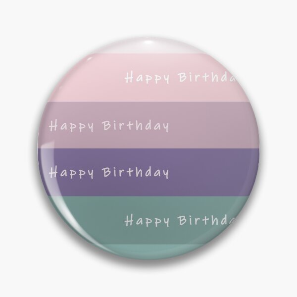 Item preview, Happy Birthday Color palette designed and sold by kasthu.
