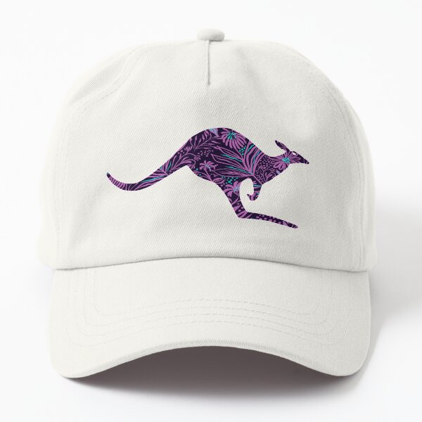 Floral Kangaroo Dad Hat