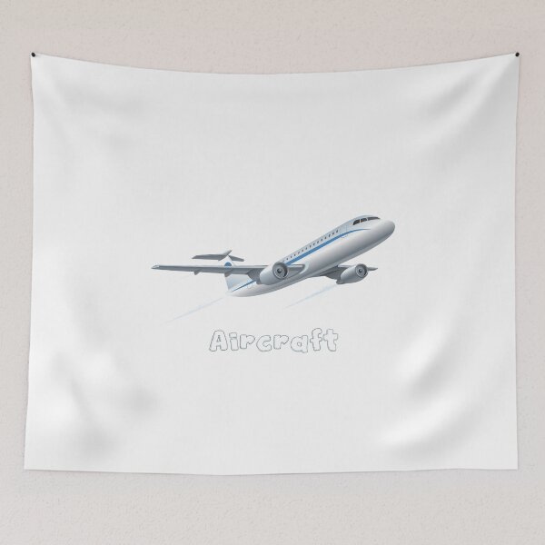 Item preview, Aircraft aeroplane image with text designed and sold by VIVEK KUMAR RAI.