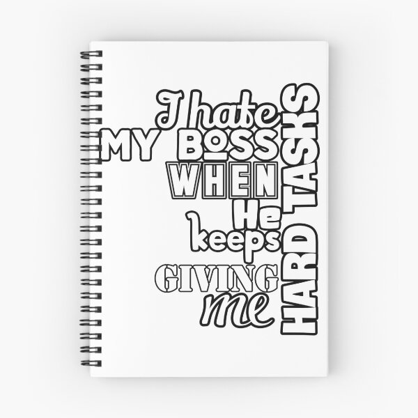 Item preview, I hate my boss designed and sold by Chroma Myst.