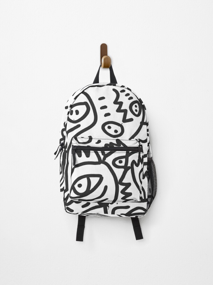 Graffiti Portrait Mixed Media Spray Paint Emmanuel Signorino  Backpack for  Sale by Emmanuel Signorino