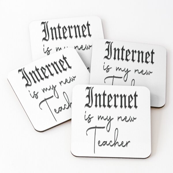 Item preview, Internet is my new teacher 5 designed and sold by Nikmay Design.