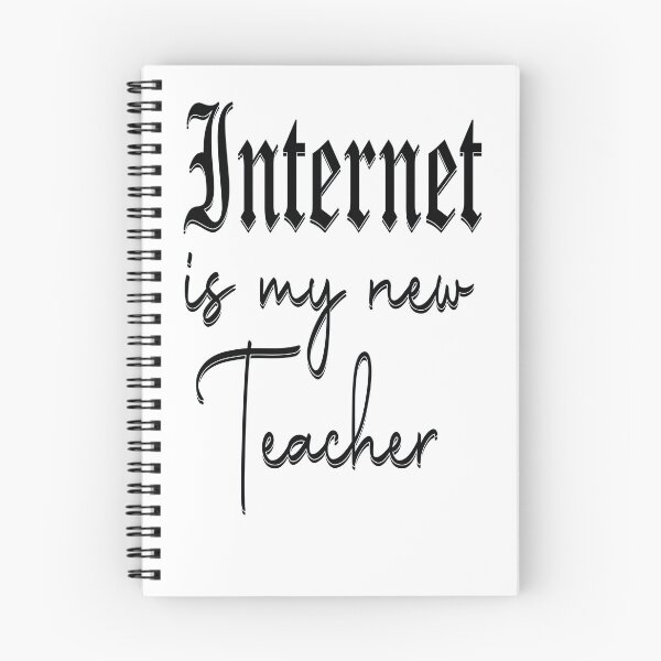 Item preview, Internet is my new teacher 5 designed and sold by Nikmay Design.