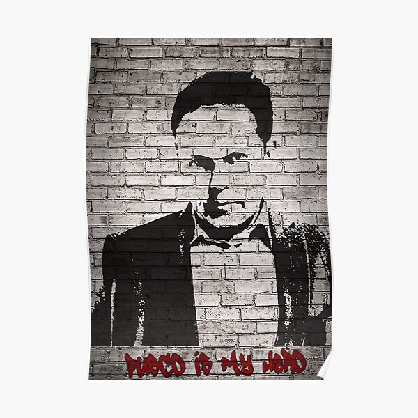 Person of Interest - Fusco is My Hero Graffiti style Poster