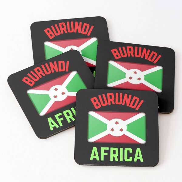 Item preview, Flag Of Burundi designed and sold by WoodburyLake.