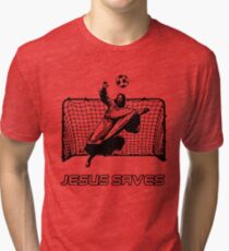 Jesus Saves Tri-blend T-Shirt