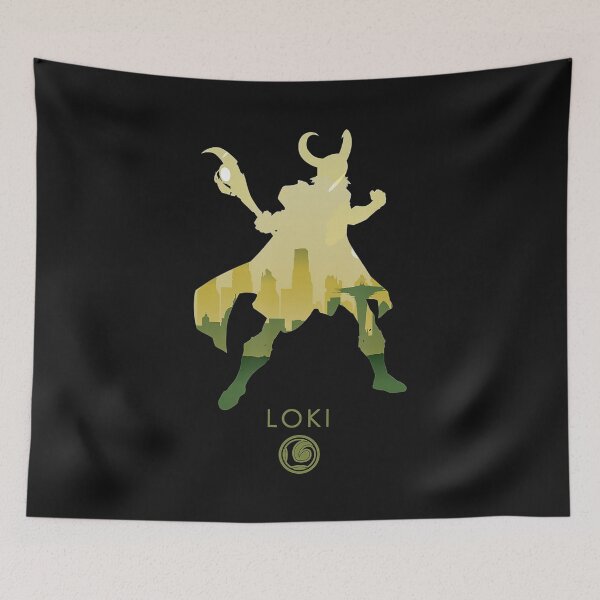 Item preview, Loki God of Mischief Silhouette  designed and sold by JoseDuarte.