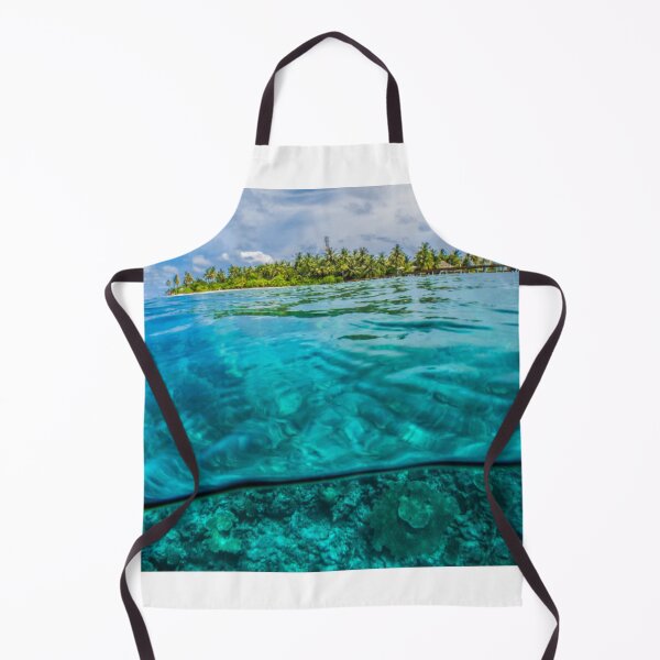 Item preview, Maldives sea beach with sea blue views designed and sold by VIVEK KUMAR RAI.