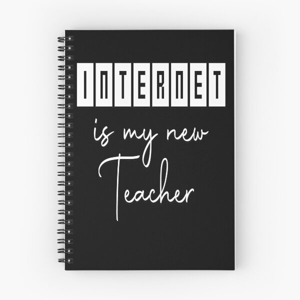 Item preview, Internet is my new teacher 7 designed and sold by Nikmay Design.