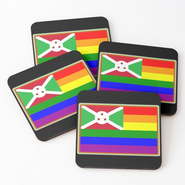 Item preview, Flag Of Burundi designed and sold by WoodburyLake.