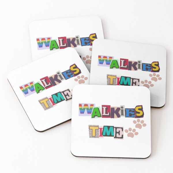 Item preview, dog walkies time designed and sold by Monique Alexander.