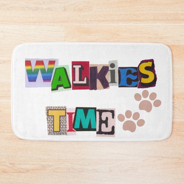 Item preview, dog walkies time designed and sold by Monique Alexander.