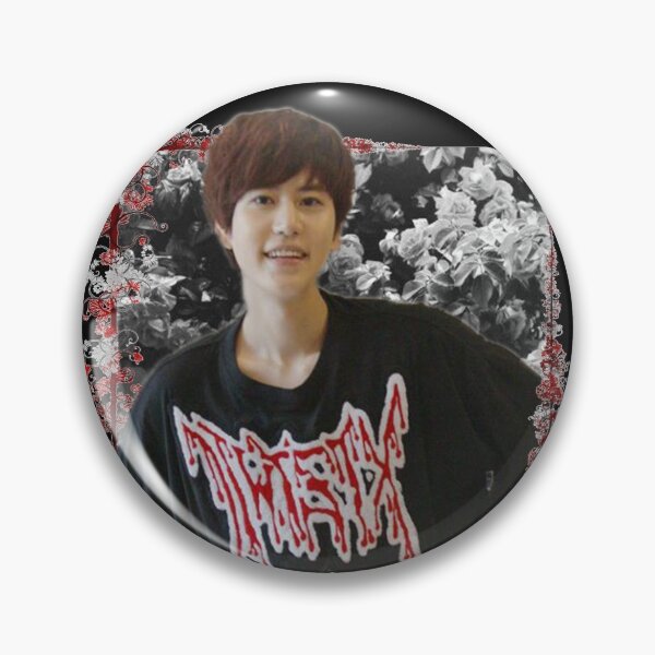Item preview, Cho Kyuhyun Super Junior Kyuhyun Korean Kpop Floral Design designed and sold by Piosenka Art.