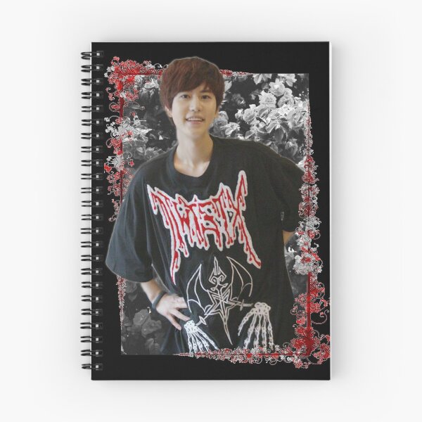 Item preview, Cho Kyuhyun Super Junior Kyuhyun Korean Kpop Floral Design designed and sold by Piosenka Art.